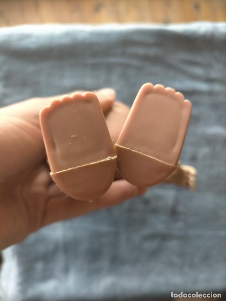 Mu&ntilde;ecas celuloide: Antigua mu&ntilde;eca / beb&eacute; durmiente marca Reliable de celuloide a&ntilde;os 50 - Foto 5