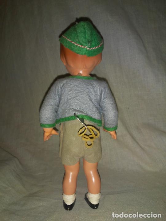 Mu&ntilde;ecas celuloide: ANTIGUO MU&Ntilde;ECO BAILARIN DE CELULOIDE - A&Ntilde;O 1920 - MARCA D.G.M - EN FUNCIONAMIENTO - EXCEPCIONAL. - Foto 5