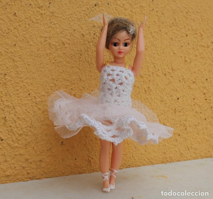 Mu&ntilde;ecas celuloide: Bailarina de celuloide de ojos durmientes, a&ntilde;os 50 - Foto 12
