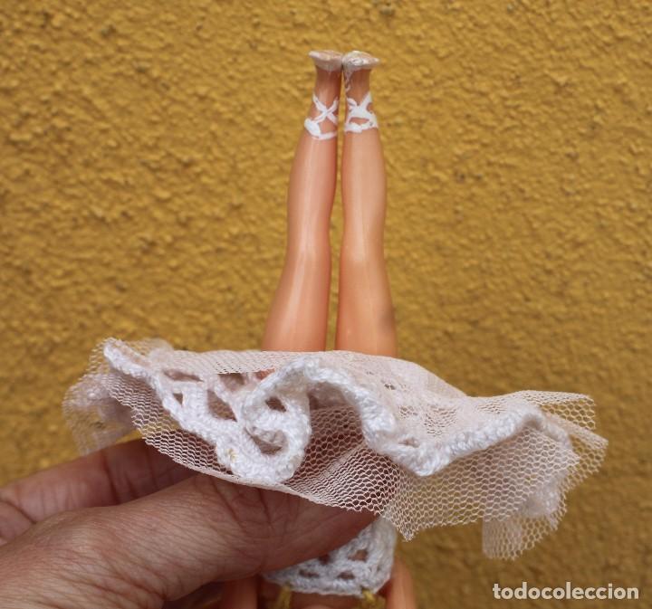 Mu&ntilde;ecas celuloide: Bailarina de celuloide de ojos durmientes, a&ntilde;os 50 - Foto 4