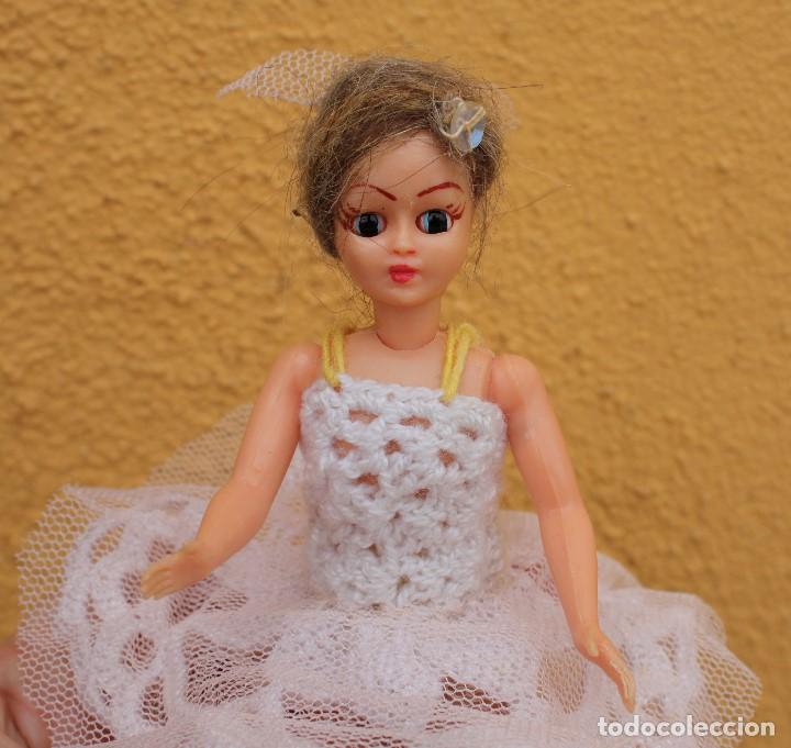 Mu&ntilde;ecas celuloide: Bailarina de celuloide de ojos durmientes, a&ntilde;os 50 - Foto 5
