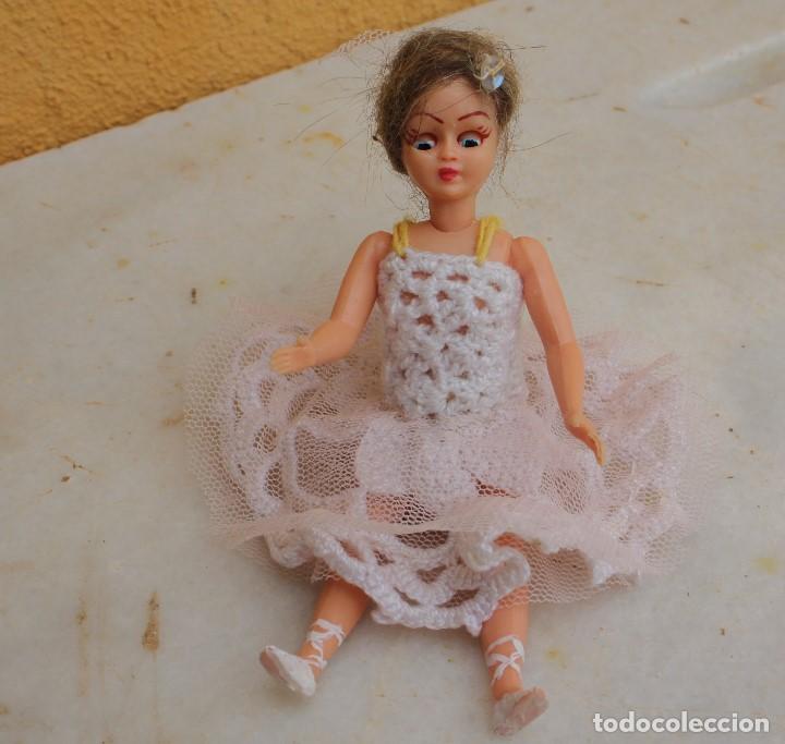 Mu&ntilde;ecas celuloide: Bailarina de celuloide de ojos durmientes, a&ntilde;os 50 - Foto 10