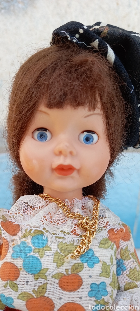 Mu&ntilde;ecas celuloide: MU&Ntilde;ECA REGIONAL CELULOIDE OJOS DURMIENTES - Foto 2