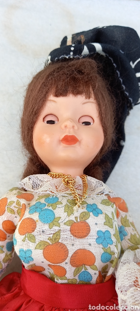 Mu&ntilde;ecas celuloide: MU&Ntilde;ECA REGIONAL CELULOIDE OJOS DURMIENTES - Foto 13
