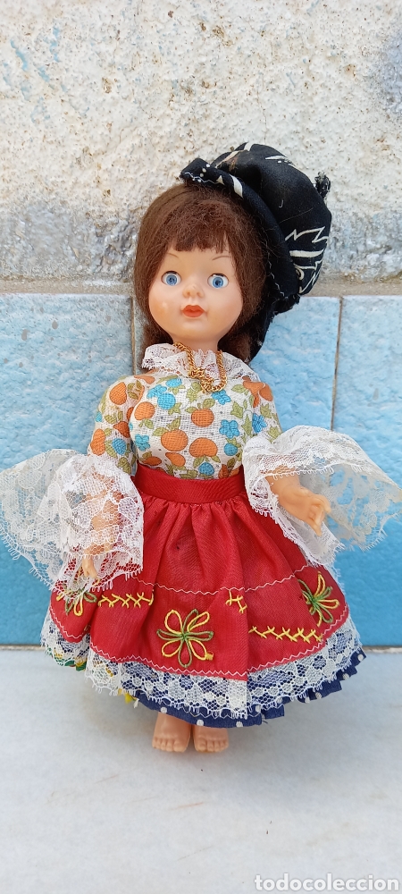 Mu&ntilde;ecas celuloide: MU&Ntilde;ECA REGIONAL CELULOIDE OJOS DURMIENTES - Foto 21