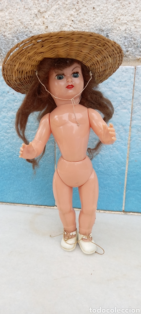 Mu&ntilde;ecas celuloide: MU&Ntilde;ECA ANTIGUA DE CELULOIDE ARTICULADA - Foto 3