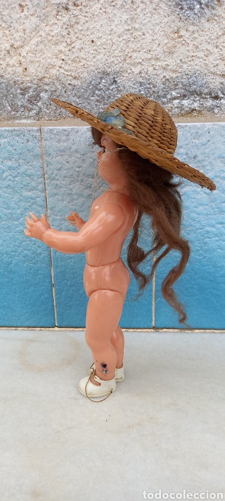 Mu&ntilde;ecas celuloide: MU&Ntilde;ECA ANTIGUA DE CELULOIDE ARTICULADA - Foto 5