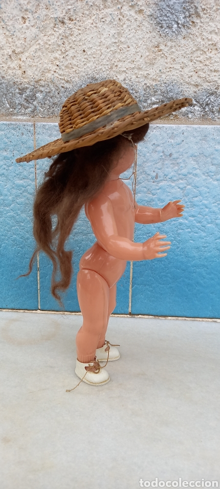 Mu&ntilde;ecas celuloide: MU&Ntilde;ECA ANTIGUA DE CELULOIDE ARTICULADA - Foto 7