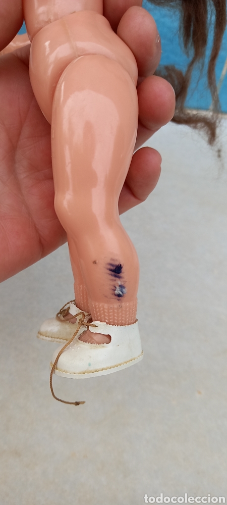 Mu&ntilde;ecas celuloide: MU&Ntilde;ECA ANTIGUA DE CELULOIDE ARTICULADA - Foto 10