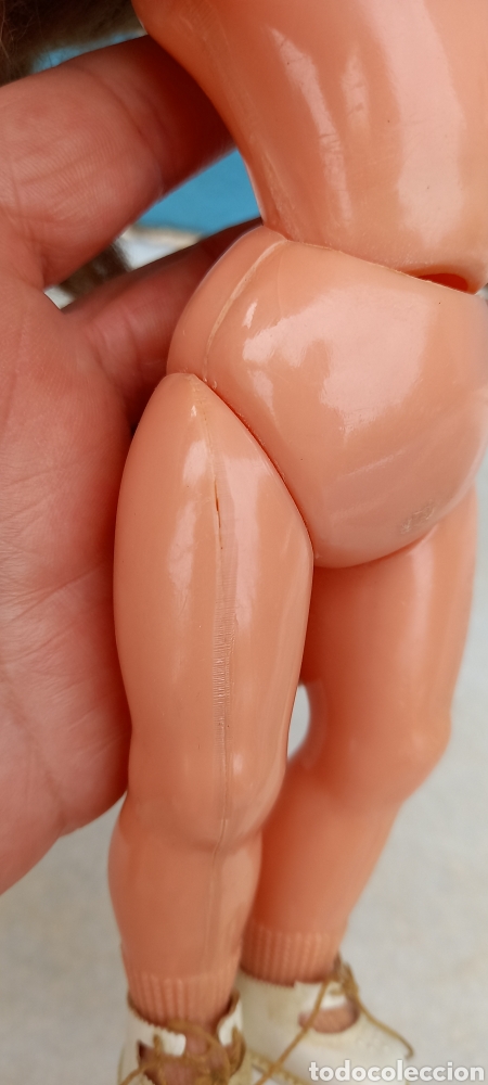 Mu&ntilde;ecas celuloide: MU&Ntilde;ECA ANTIGUA DE CELULOIDE ARTICULADA - Foto 11