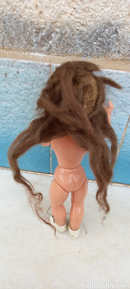Mu&ntilde;ecas celuloide: MU&Ntilde;ECA ANTIGUA DE CELULOIDE ARTICULADA - Foto 13