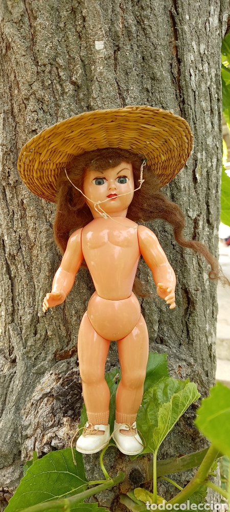 Mu&ntilde;ecas celuloide: MU&Ntilde;ECA ANTIGUA DE CELULOIDE ARTICULADA - Foto 2