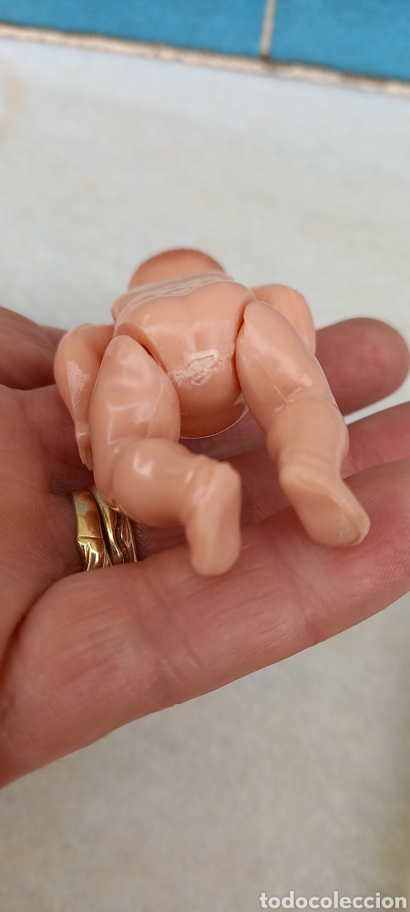 Mu&ntilde;ecas celuloide: MU&Ntilde;ECA NI&Ntilde;ERA Y BEBE DE CELULOIDE OJOS BASCULANTES ANTIGUOS - Foto 9
