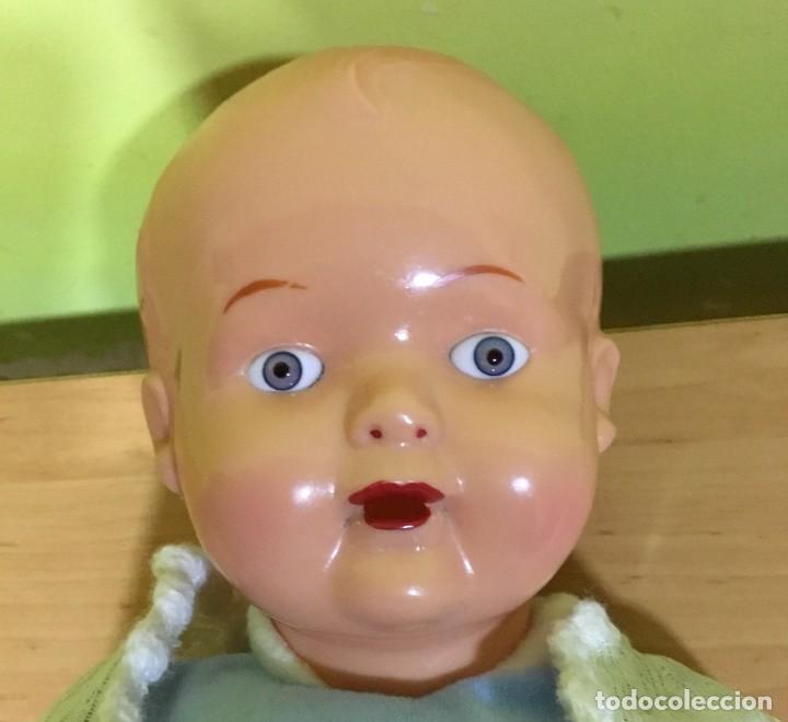 Mu&ntilde;ecas celuloide: Mu&ntilde;eco peque&ntilde;o de celuloide, a&ntilde;os 30-40, espa&ntilde;ol. - Foto 1