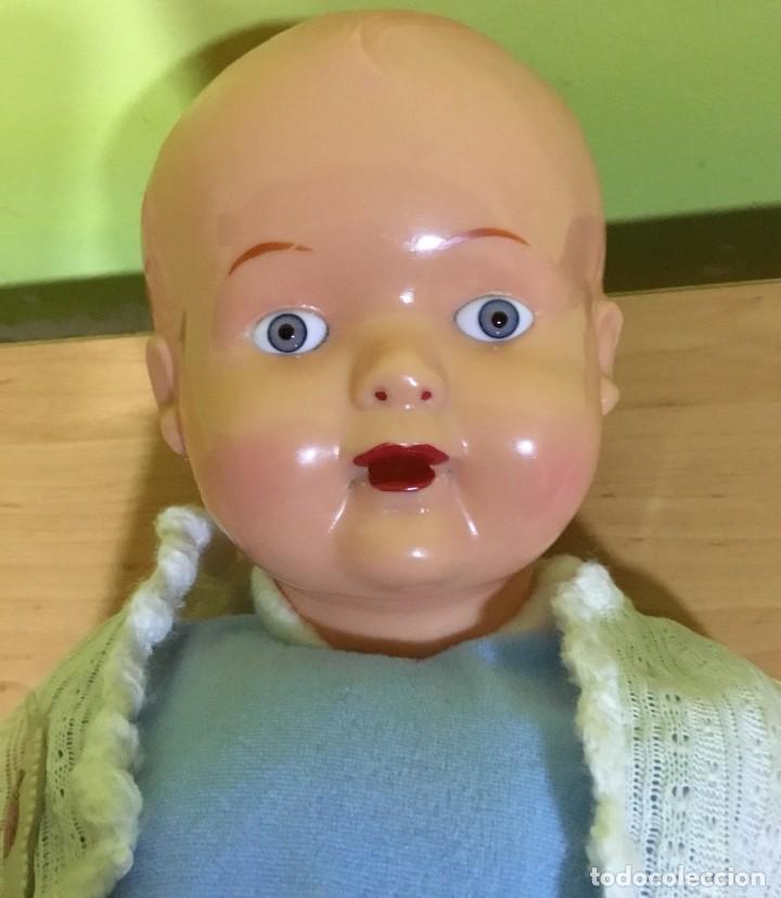Mu&ntilde;ecas celuloide: Mu&ntilde;eco peque&ntilde;o de celuloide, a&ntilde;os 30-40, espa&ntilde;ol. - Foto 2