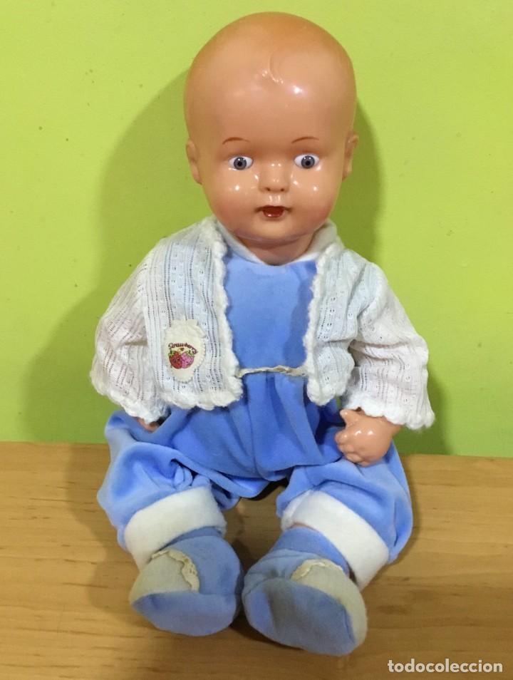 Mu&ntilde;ecas celuloide: Mu&ntilde;eco peque&ntilde;o de celuloide, a&ntilde;os 30-40, espa&ntilde;ol. - Foto 3