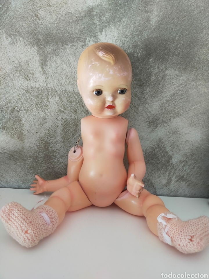 Mu&ntilde;ecas celuloide: MU&Ntilde;ECO BEBE DE CELULOIDE A&Ntilde;OS 50 - Foto 5