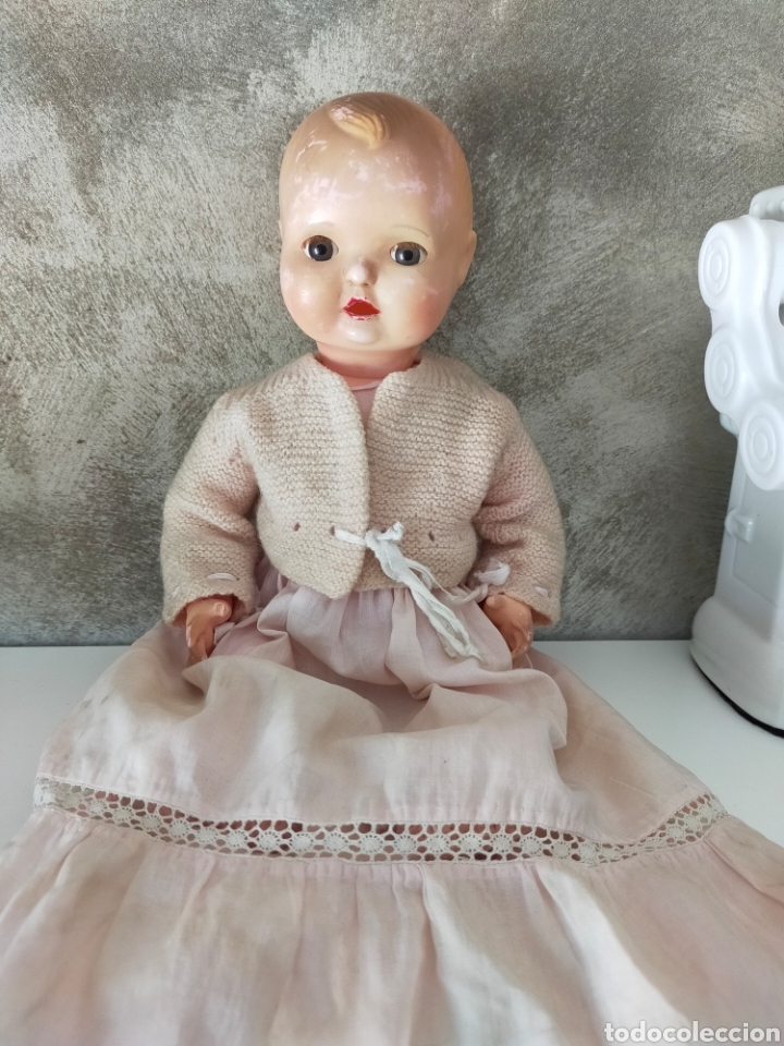 Mu&ntilde;ecas celuloide: MU&Ntilde;ECO BEBE DE CELULOIDE A&Ntilde;OS 50 - Foto 4