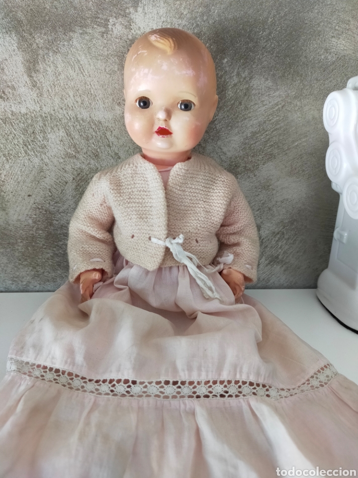 Mu&ntilde;ecas celuloide: MU&Ntilde;ECO BEBE DE CELULOIDE A&Ntilde;OS 50 - Foto 2