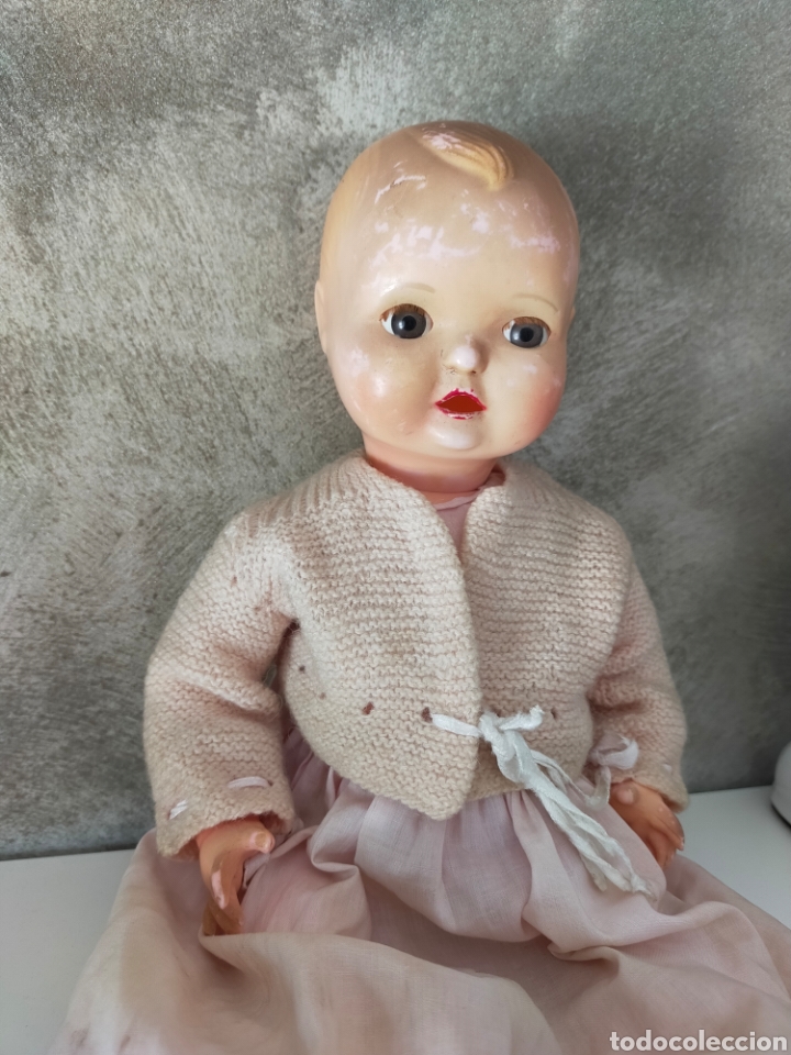 Mu&ntilde;ecas celuloide: MU&Ntilde;ECO BEBE DE CELULOIDE A&Ntilde;OS 50 - Foto 1