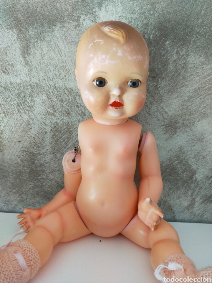 Mu&ntilde;ecas celuloide: MU&Ntilde;ECO BEBE DE CELULOIDE A&Ntilde;OS 50 - Foto 6