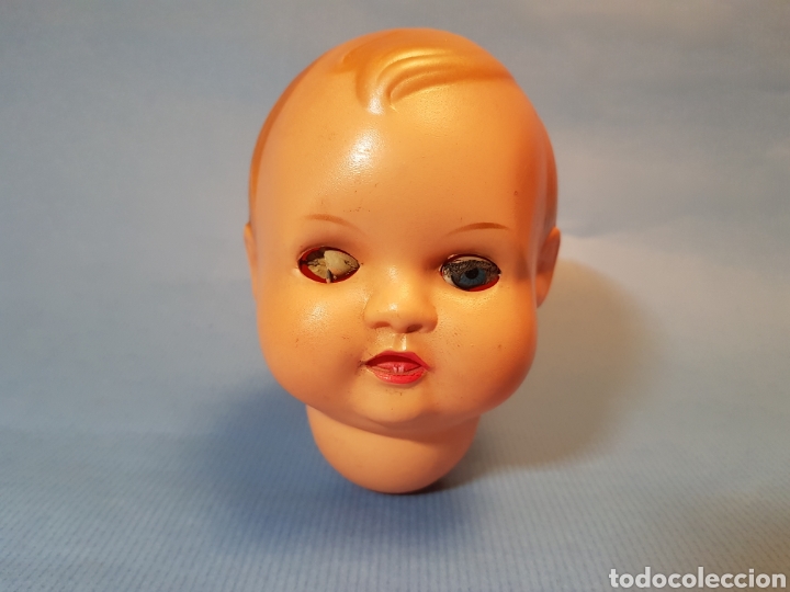 Mu&ntilde;ecas celuloide: Cabeza mu&ntilde;eco celuloide - Foto 1