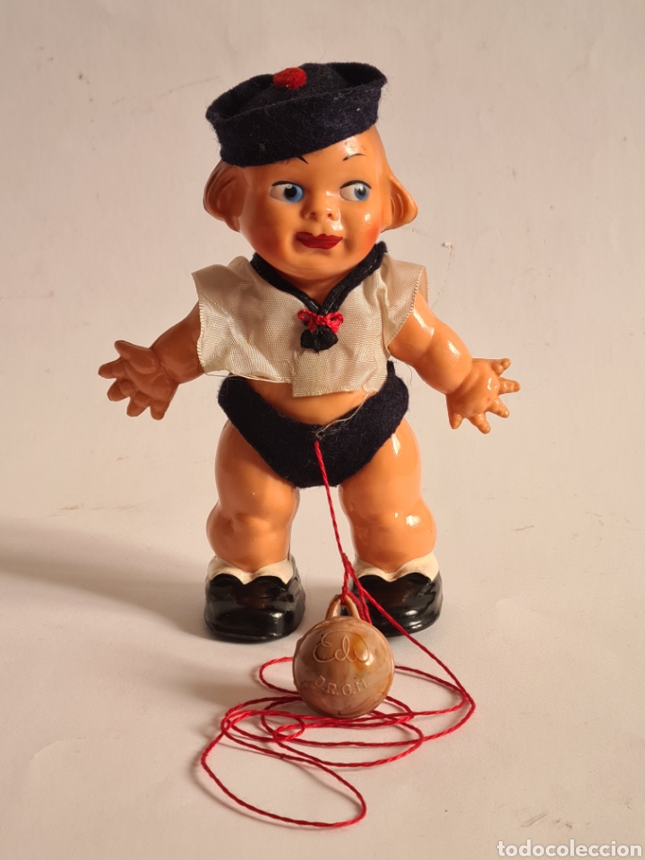 Mu&ntilde;ecas celuloide: Mu&ntilde;eca celuloide Edi D. R. G. M. Germany - Erich Dittmann - Foto 1