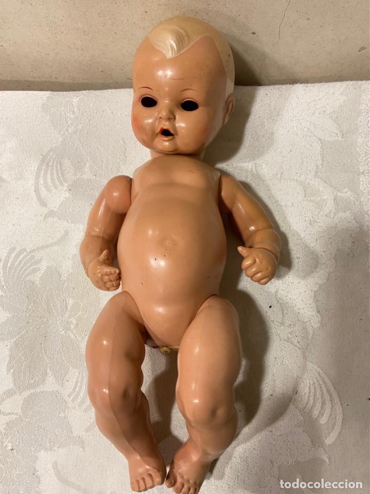 Mu&ntilde;ecas celuloide: C-11. Mu&ntilde;eco Beb&eacute; marca Tortuga. - Foto 1