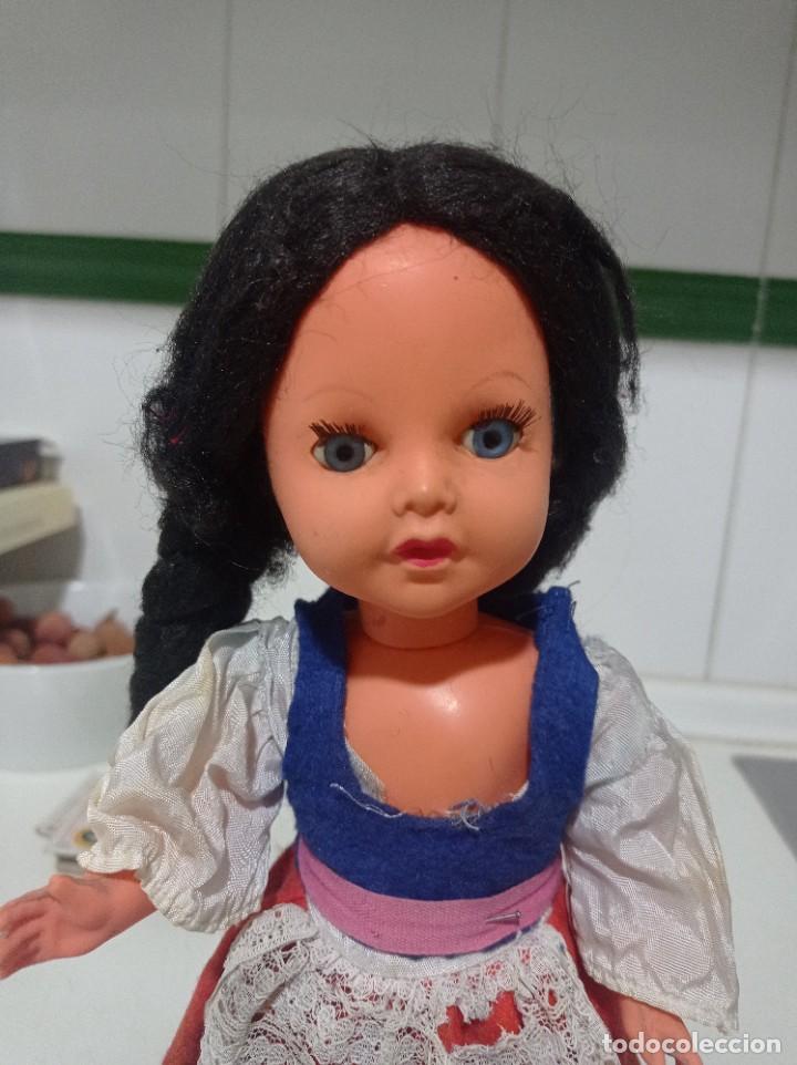 Mu&ntilde;ecas celuloide: Antigua mu&ntilde;eca de celuloide Italiana ojos durmientes - Foto 2