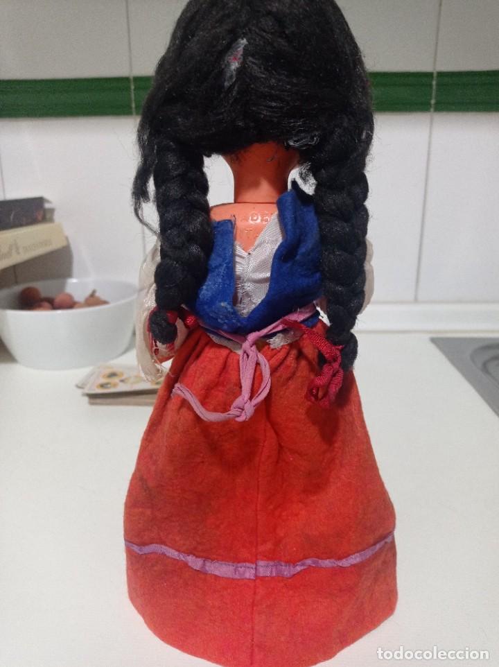 Mu&ntilde;ecas celuloide: Antigua mu&ntilde;eca de celuloide Italiana ojos durmientes - Foto 3
