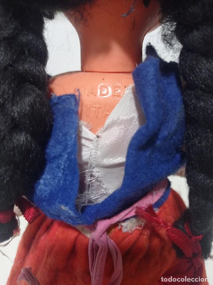 Mu&ntilde;ecas celuloide: Antigua mu&ntilde;eca de celuloide Italiana ojos durmientes - Foto 4