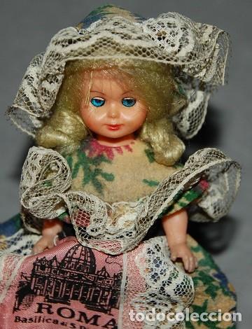 Mu&ntilde;ecas celuloide: ANTIGUA MU&Ntilde;ECA ITALIANA ROMANA DE CELULOIDE OJOS DURMIENTES - Foto 1