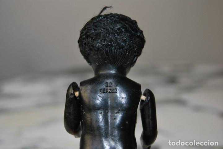Mu&ntilde;ecas celuloide: MU&Ntilde;ECO NEGRO DE CELULOIDE - FRANCIA - PP. S.XX - Foto 5