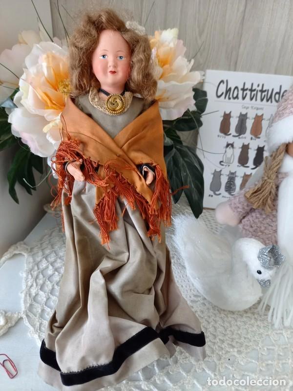 Mu&ntilde;ecas celuloide: Mu&ntilde;eca Cellulo&iuml;d Petitcollin 20 cm - Foto 3