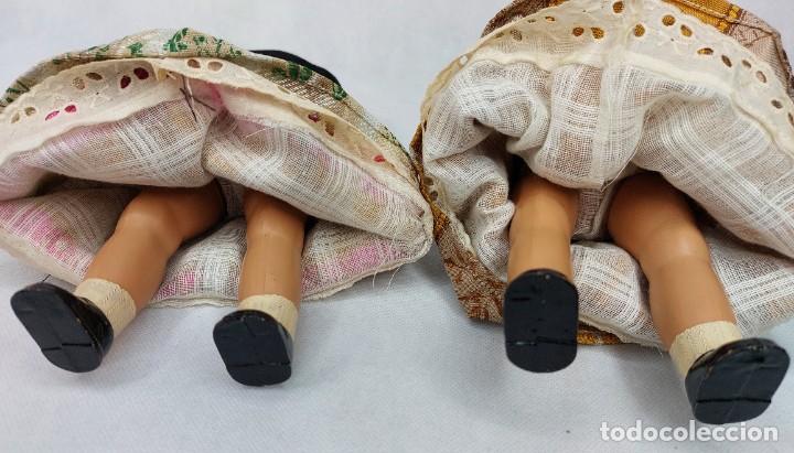 Mu&ntilde;ecas celuloide: LOTE DE 3 MU&Ntilde;ECAS DE CELULOIDE PARA REPARAR. MIDEN UNOS 25cm. - Foto 8