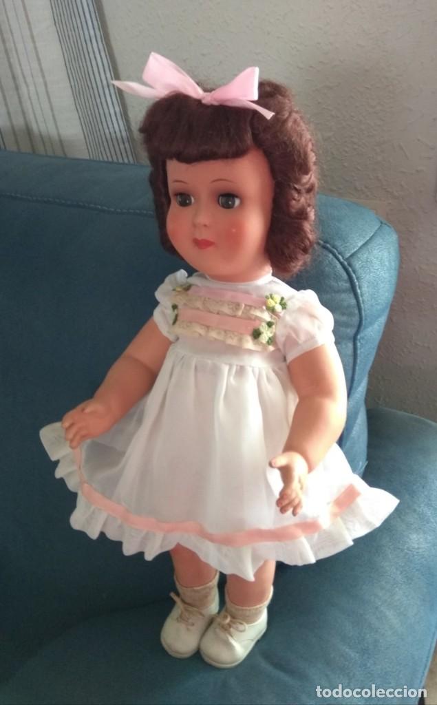 Mu&ntilde;ecas celuloide: MU&Ntilde;ECA BELGA DE MARCA UNICA 50 CM - Foto 1