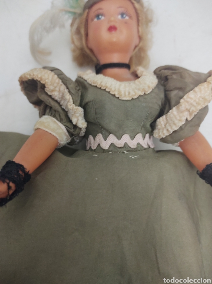 Mu&ntilde;ecas celuloide: Mu&ntilde;eca de celuloide. France SNF 21. A&ntilde;os 40 - Foto 4