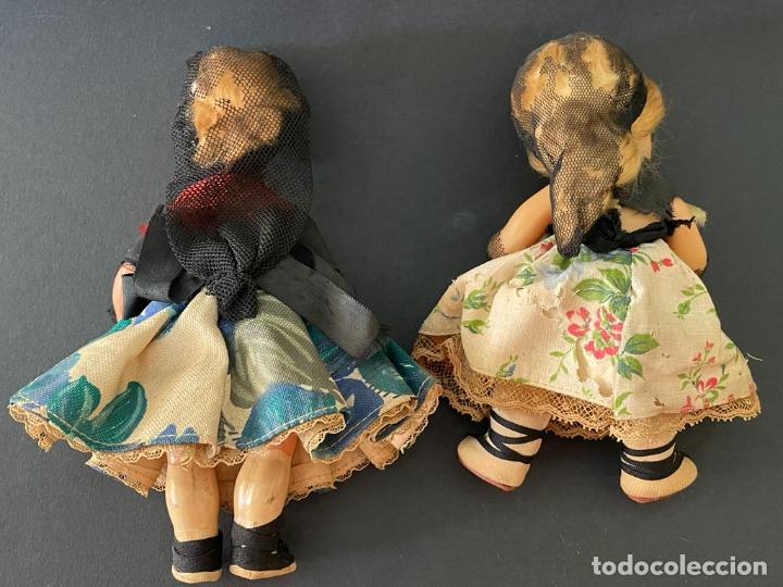 Mu&ntilde;ecas celuloide: PAREJA DE MU&Ntilde;ECAS EN CELULOIDE - Foto 2
