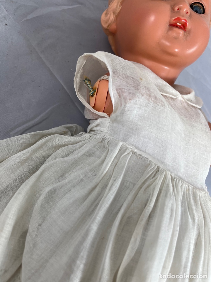 Mu&ntilde;ecas celuloide: Antigua mu&ntilde;eca de celuloide tortuga 49. - Foto 4