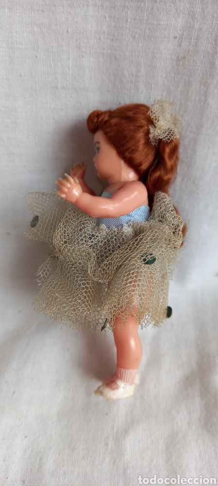 Mu&ntilde;ecas celuloide: ANTIGUA MU&Ntilde;ECA BAILARINA DE CELULOIDE MEDIDAS APROX 11 CM - Foto 3