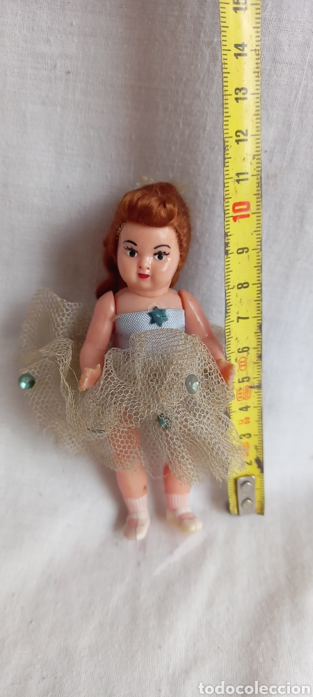 Mu&ntilde;ecas celuloide: ANTIGUA MU&Ntilde;ECA BAILARINA DE CELULOIDE MEDIDAS APROX 11 CM - Foto 11