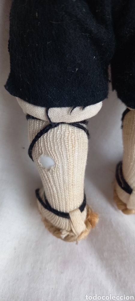 Mu&ntilde;ecas celuloide: ANTIGUO MU&Ntilde;ECO REGIONAL MEDIDAS 27CM APROX CELULOIDE? - Foto 6