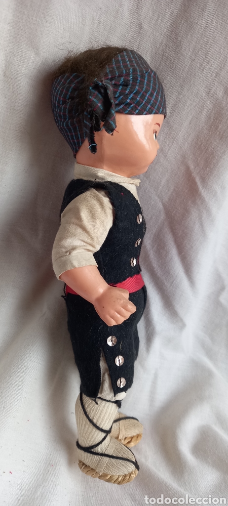 Mu&ntilde;ecas celuloide: ANTIGUO MU&Ntilde;ECO REGIONAL MEDIDAS 27CM APROX CELULOIDE? - Foto 7