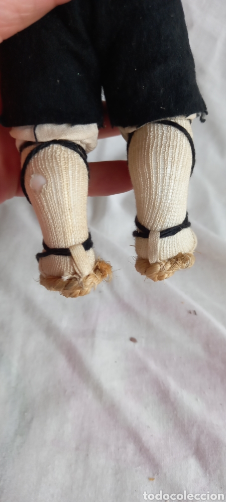 Mu&ntilde;ecas celuloide: ANTIGUO MU&Ntilde;ECO REGIONAL MEDIDAS 27CM APROX CELULOIDE? - Foto 9