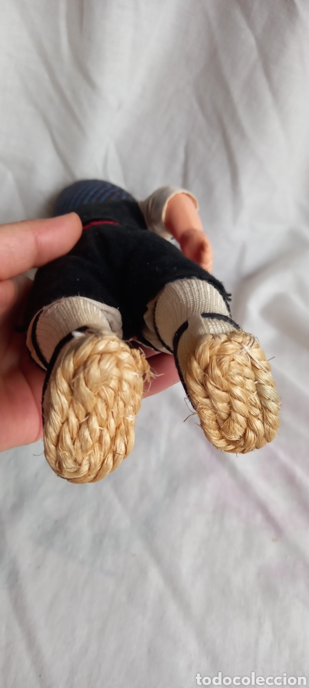Mu&ntilde;ecas celuloide: ANTIGUO MU&Ntilde;ECO REGIONAL MEDIDAS 27CM APROX CELULOIDE? - Foto 10