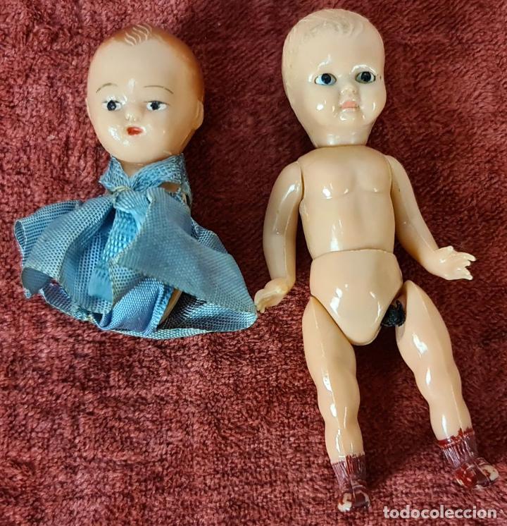 Mu&ntilde;ecas celuloide: COLECCION DE 5 MU&Ntilde;ECOS DE CELULOIDE Y CABEZA DE PORCELANA. CIRCA 1930. - Foto 24