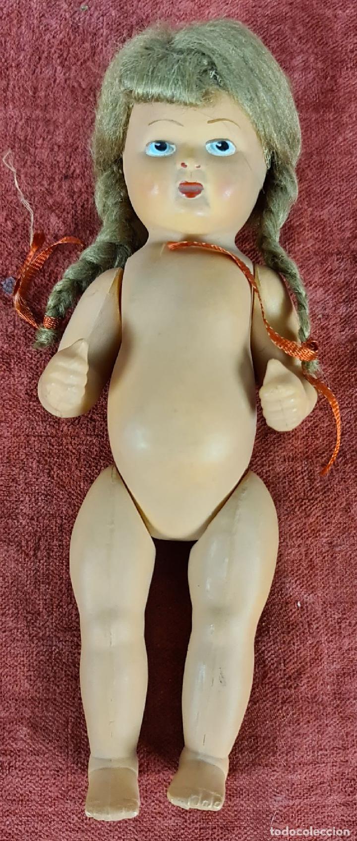 Mu&ntilde;ecas celuloide: COLECCION DE 5 MU&Ntilde;ECOS DE CELULOIDE Y CABEZA DE PORCELANA. CIRCA 1930. - Foto 29