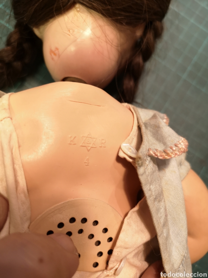 Mu&ntilde;ecas celuloide: Mu&ntilde;eca antigua K&R Alemania - Foto 10