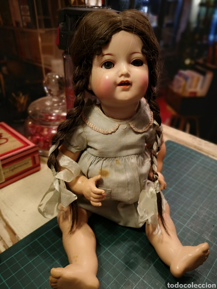 Mu&ntilde;ecas celuloide: Mu&ntilde;eca antigua K&R Alemania - Foto 1