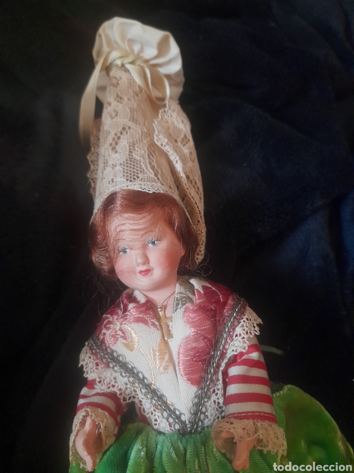 Mu&ntilde;ecas celuloide: Antigua mu&ntilde;eca de celuloide francesa, 26 cm de altura - Foto 2